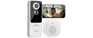 Doorbell Camera Wireless 2K FHD