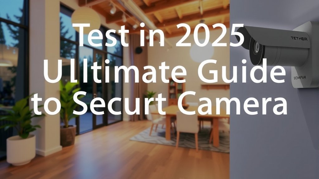 The Ultimate Guide to Outdoor Security Camera Test in 2025 summary