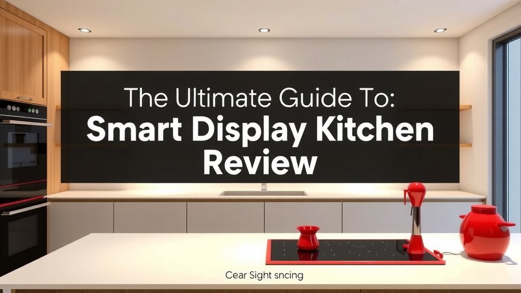 The Ultimate Guide to Smart Display Kitchen Review in 2025 summary