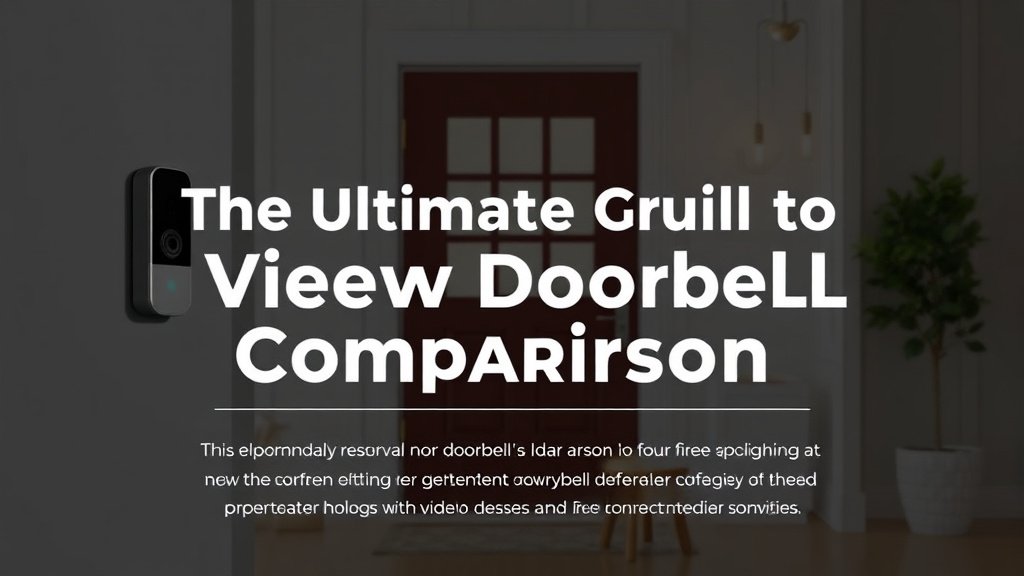 The Ultimate Guide to Video Doorbell Comparison in 2025 summary