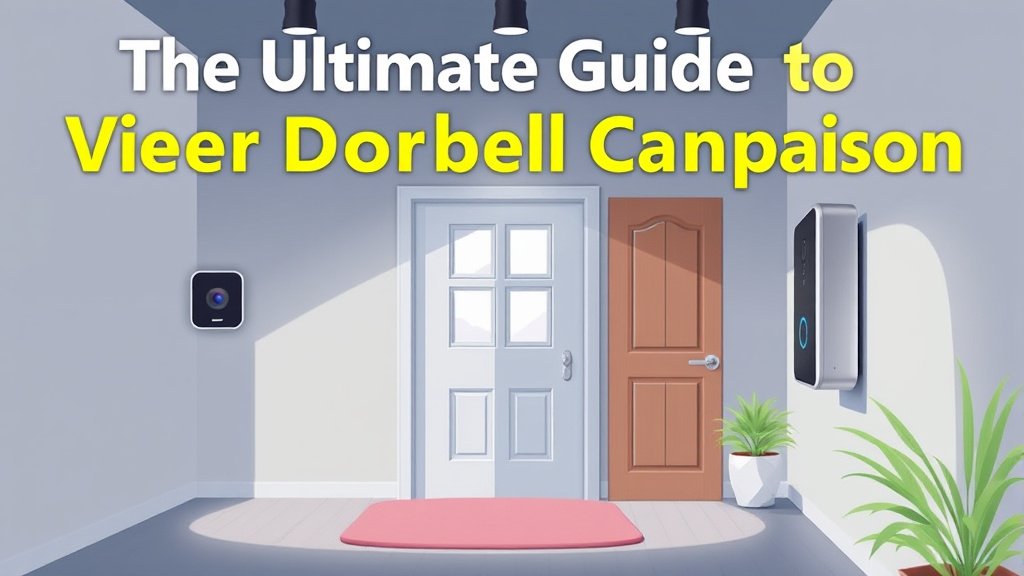 The Ultimate Guide to Video Doorbell Comparison in 2025 concept