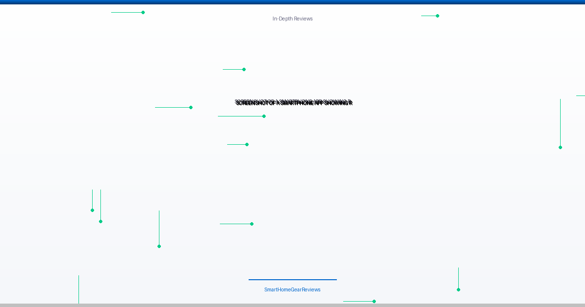 best air purifier smart home - screenshot of a smartphone app showing real-time air quality data from a smart a