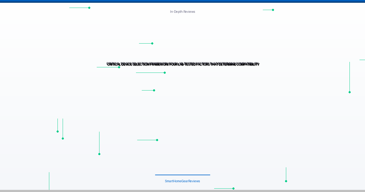 Critical Device Selection Framework: Four Lab-Tested Factors That Determine Compatibility