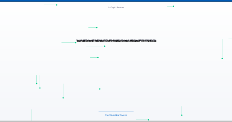best smart thermostats for energy savings
