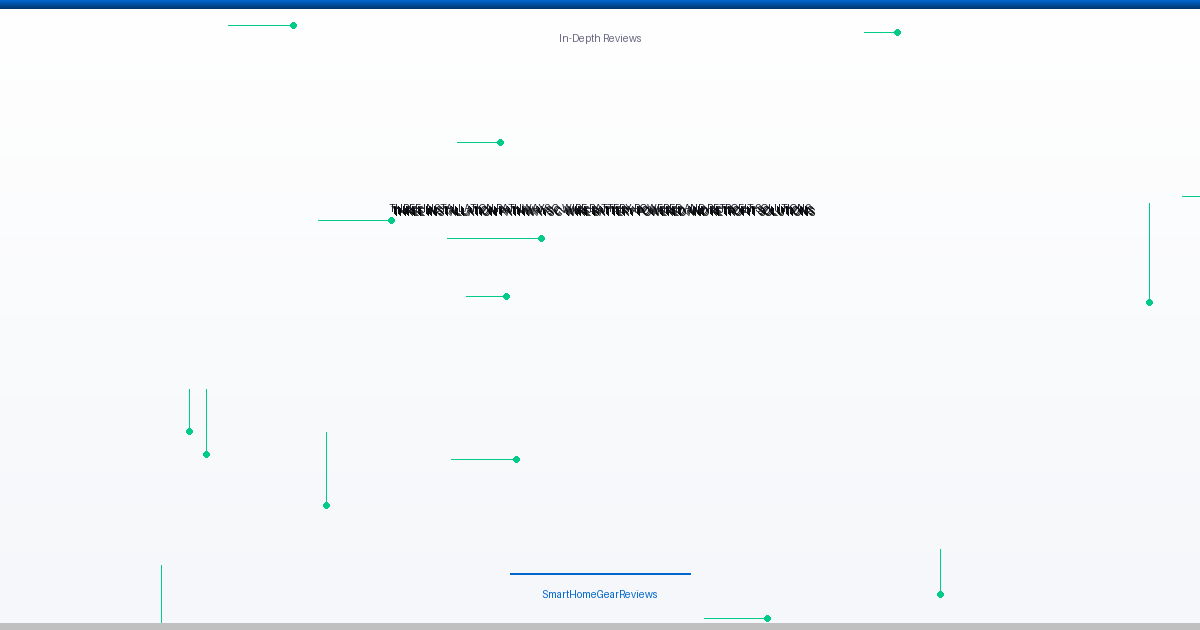 Three Installation Pathways: C-Wire, Battery-Powered, and Retrofit Solutions