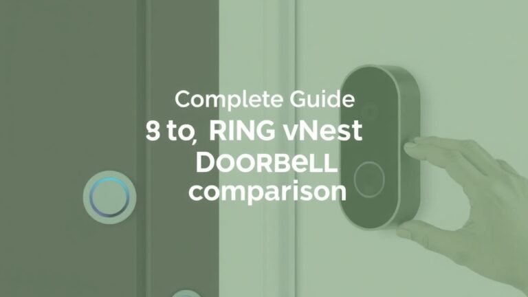 Complete guide to ring vs nest doorbell comparison features