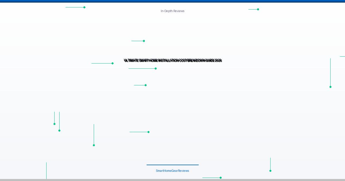 smart home installation cost breakdown guide