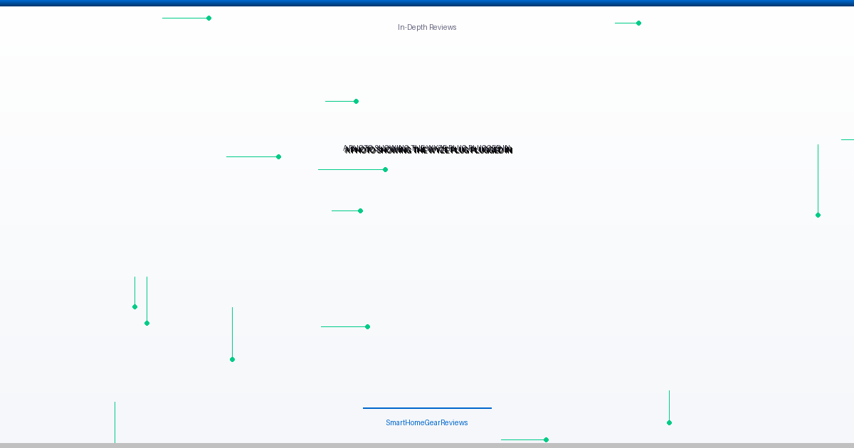 smart plug comparison test - A photo showing the Wyze Plug plugged into a wall outlet, with another regular p