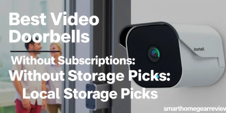 Best Video Doorbells Without Subscriptions: Local Storage Picks
