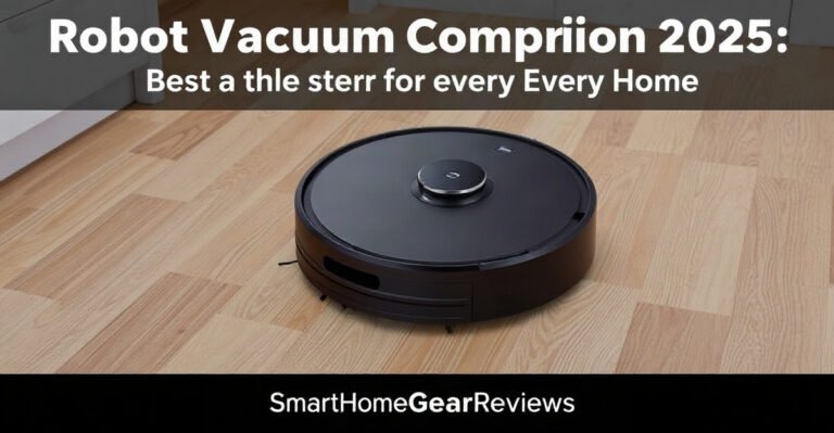 Robot Vacuum Comparison 2025: Best Models for Every Home - SmartHomeGearReviews