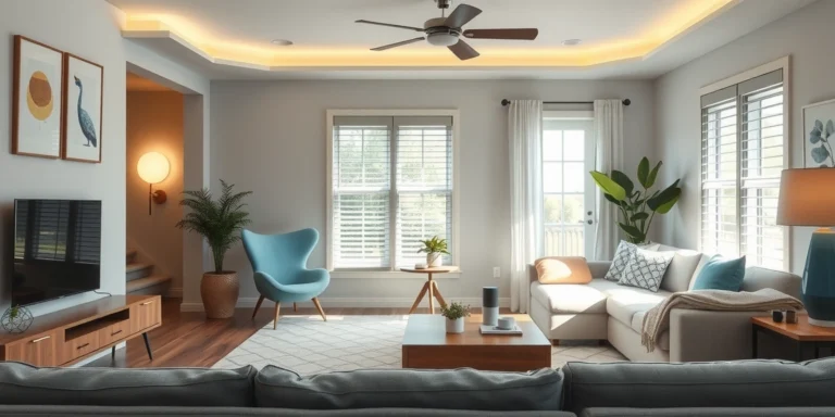 Illustration for Summer Vacation Smart Home Setup: Motion Sensors, Cameras, and Alexa Routines